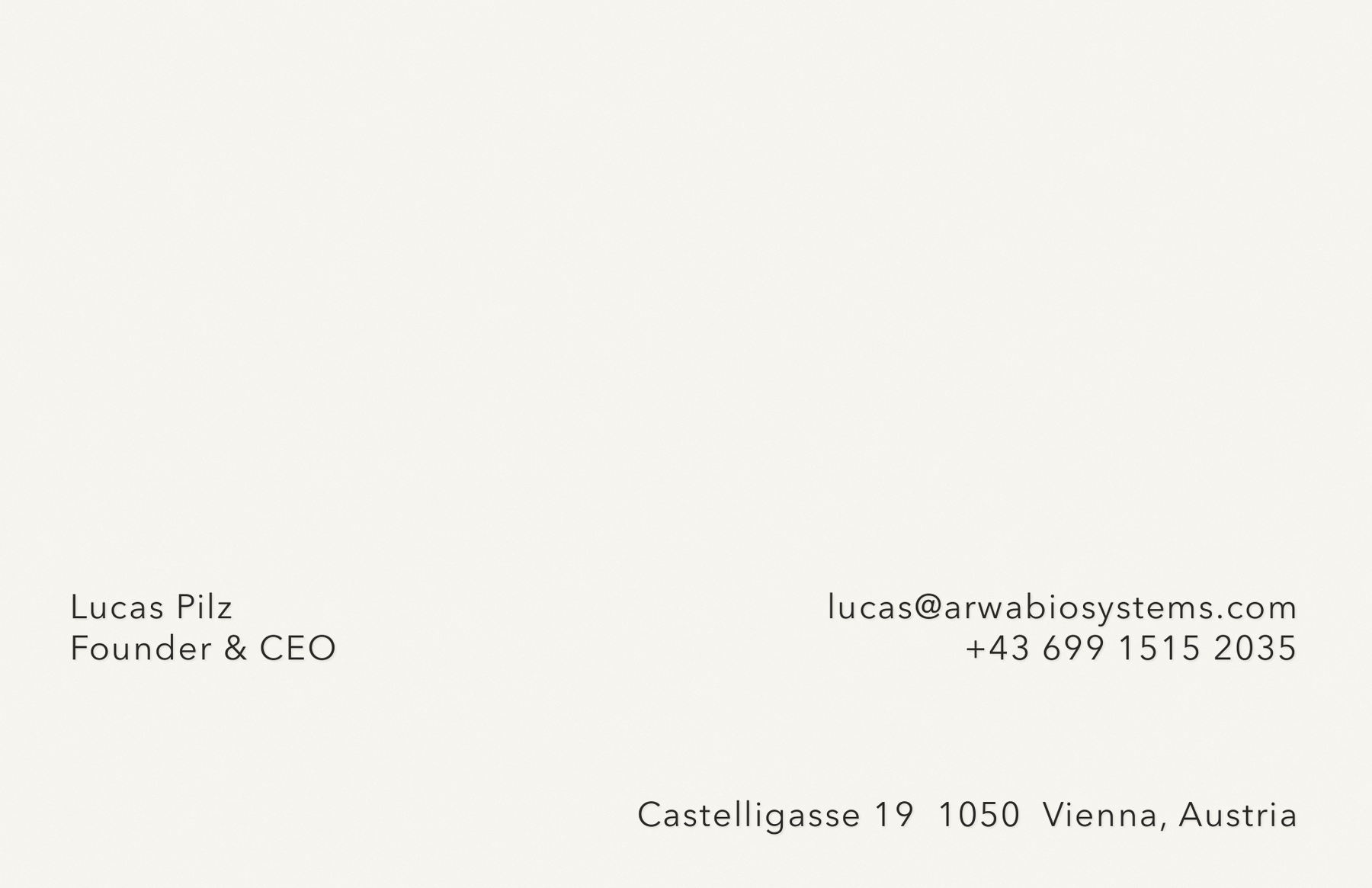 Lucas Pilz contact details